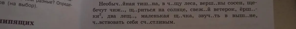 Ты просишь меня вставить пропущенные буквы в слова, где есть пропуски на месте букв «Ч» или «Щ».