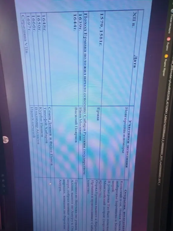 Просишь меня заполнить таблицу