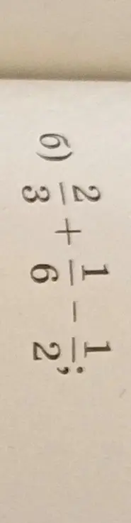 Вычисли выражение $3\frac{1}{2} + 1\frac{1}{6} - 1\frac{1}{2}$