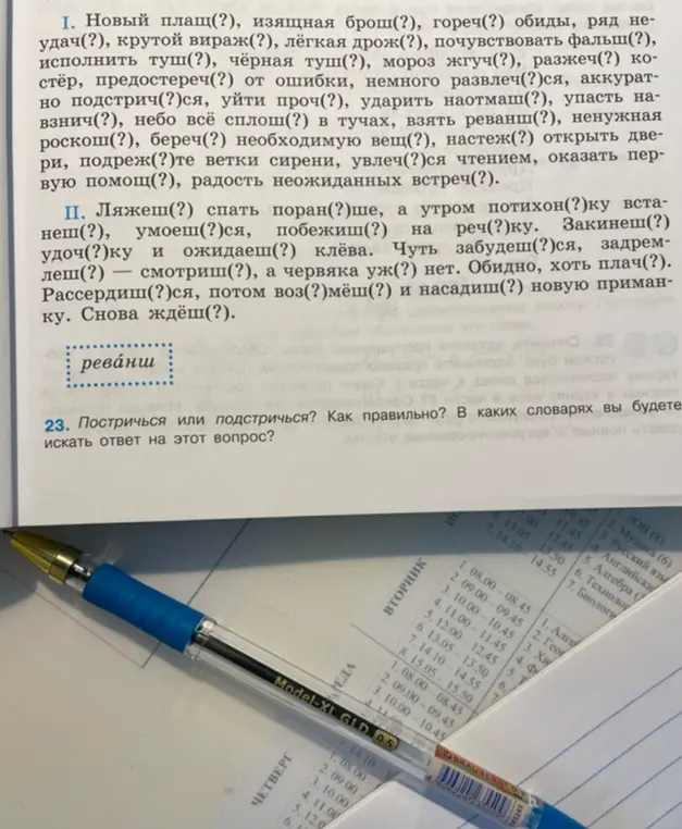 Спиши текст добавляя где необходимо ь