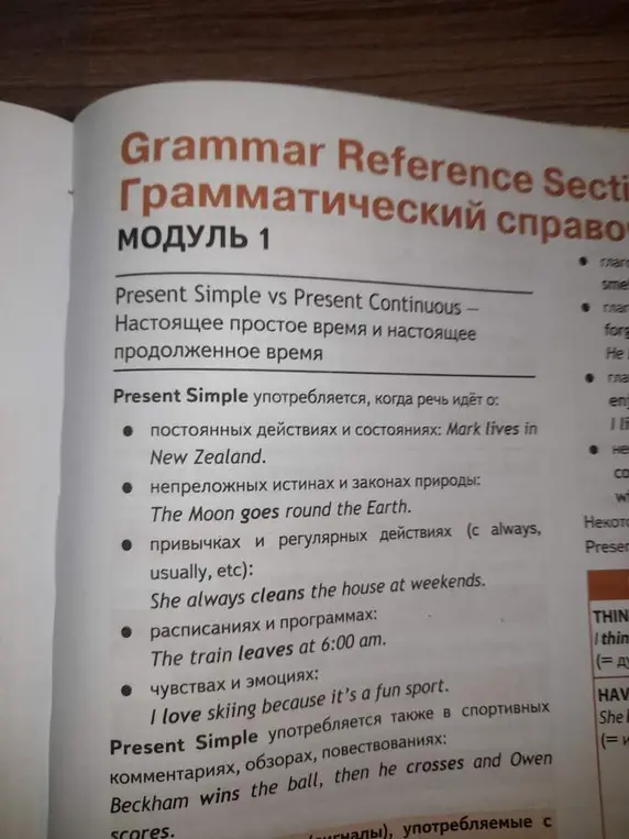 Объясни, когда употребляется Present Simple