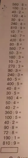 Помоги мне решить пример 560 : 8