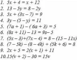 Реши уравнение 5x+4=x+12