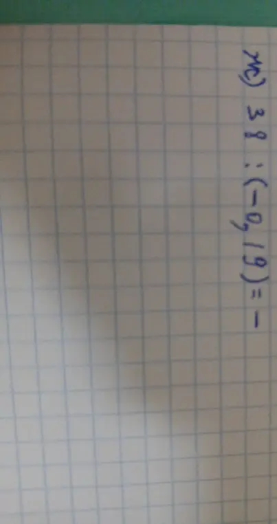 Ты просишь решить пример 3.8 : (-0.19)