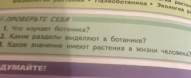 Что изучает ботаника?