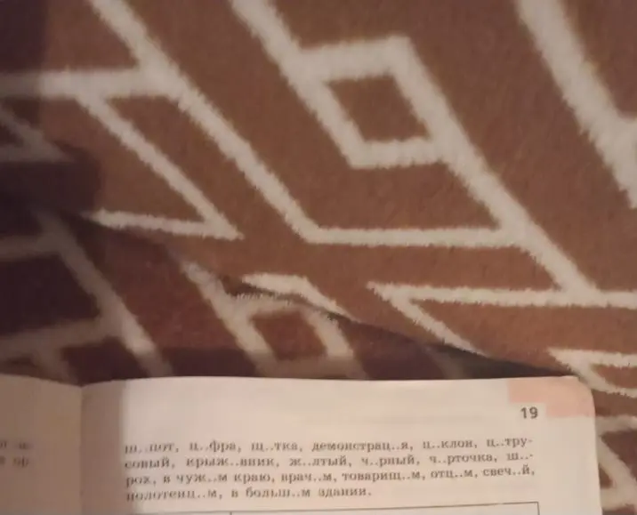 Вставь пропущенные буквы в слова