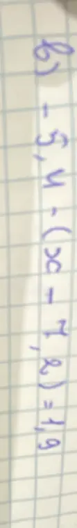Реши уравнение 63 - 4 * (x - 1) = 19