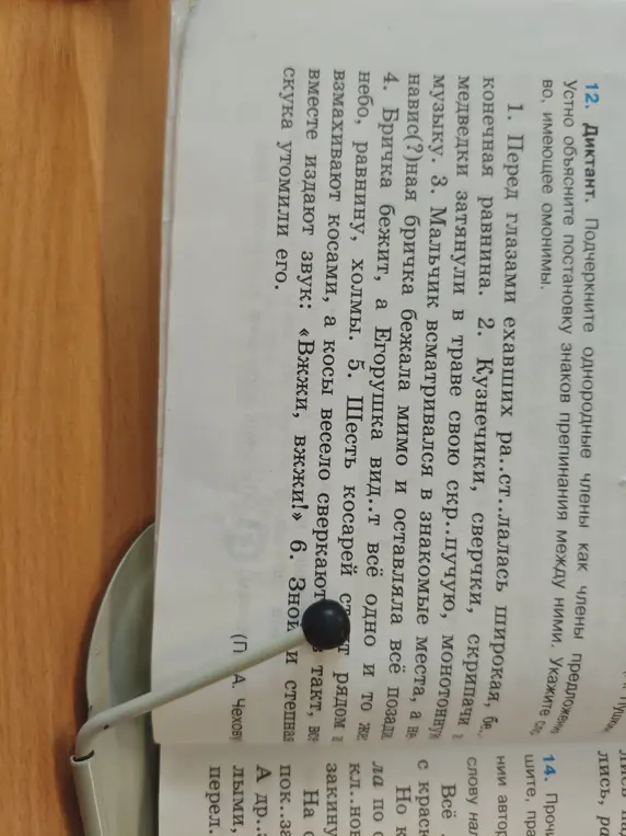 Ты просишь подчеркнуть однородные члены предложения как члены предложения во, имеющее омонимы.