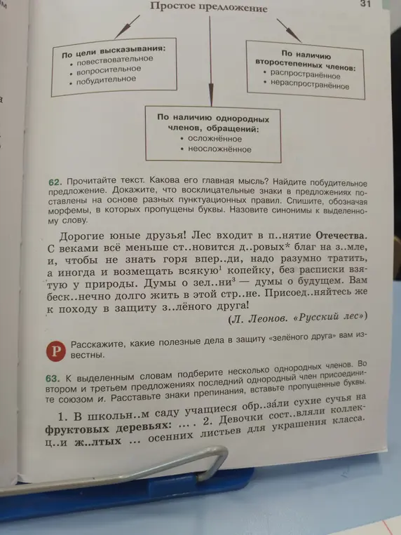 Прочитай текст. Какова его главная мысль?