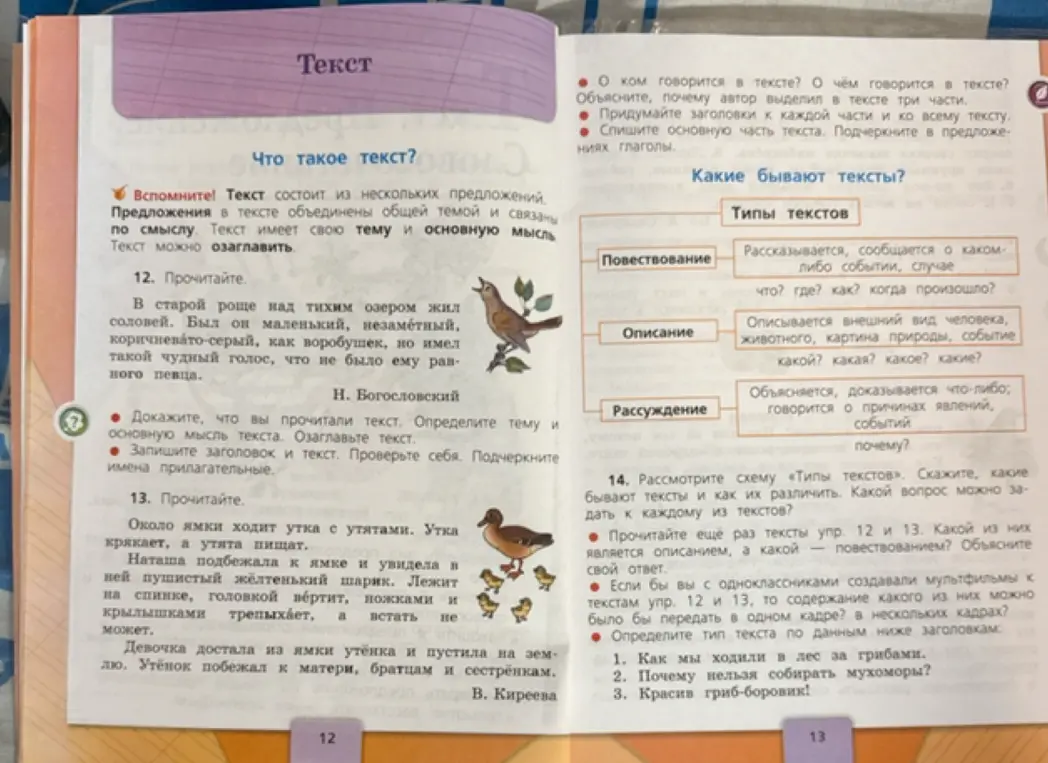 Объясни, как выполнить упражнения 12, 13 и 14