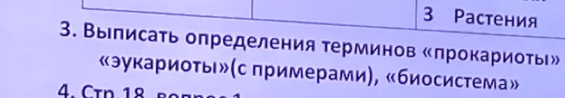 Ты просишь выписать определения терминов: «прокариоты», «эукариоты» (с примерами), «биосистема».