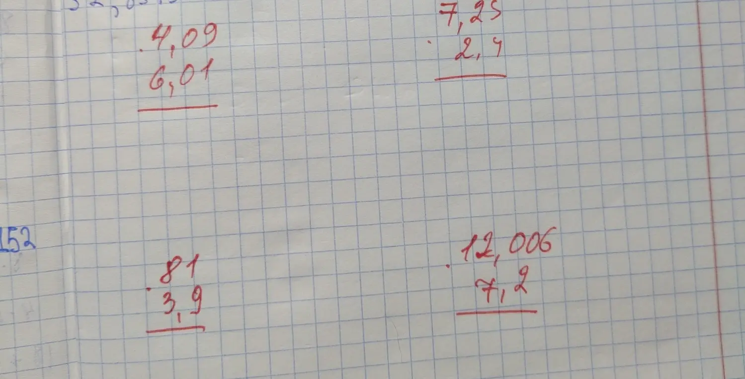 Вычисли выражения: 4,09 + 6,01