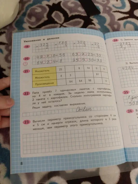 Можешь решить задания 19, 20, 21, 22, 23, 24, 25, 26?