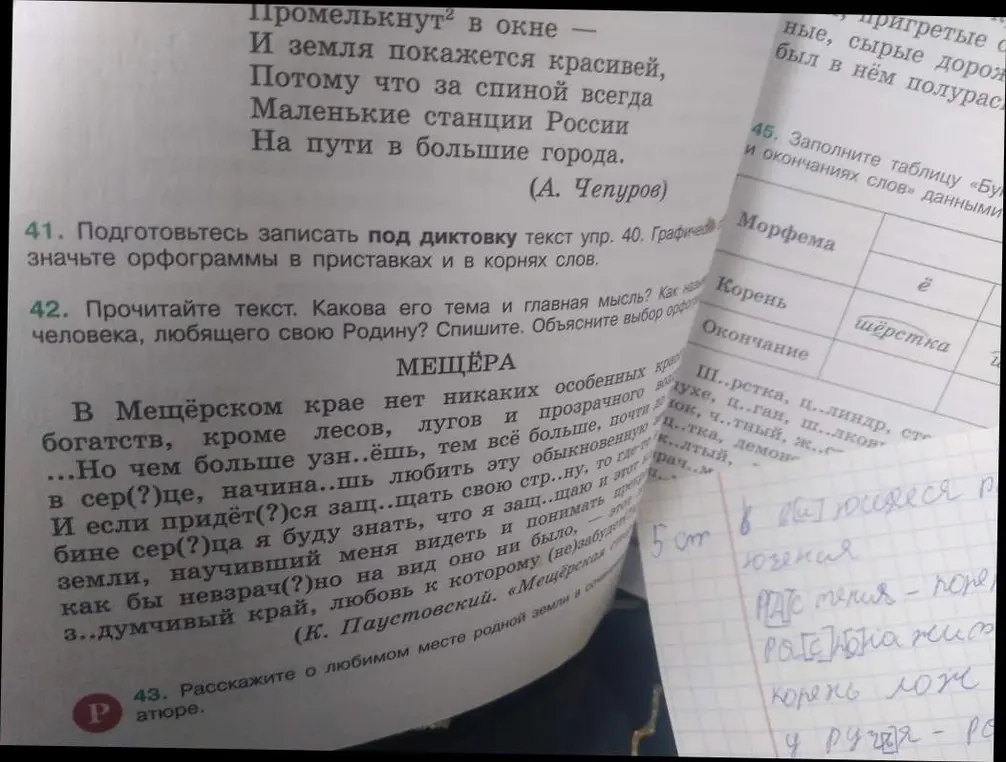 Прочитай текст. Какова его тема и главная мысль?
