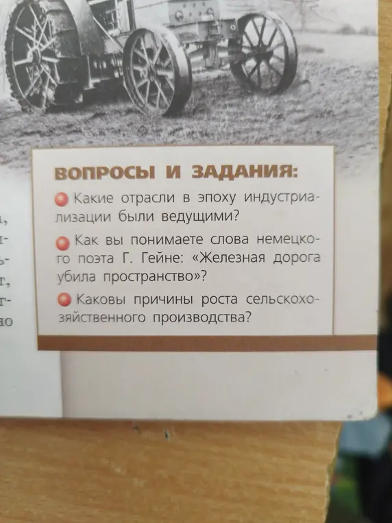 Какие отрасли в эпоху индустриализации были ведущими?