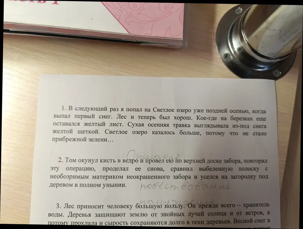 Можешь ли ты сделать описания текстов для 3 класса?