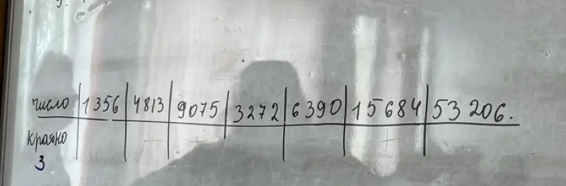 Определи, какие из чисел делятся на 3
