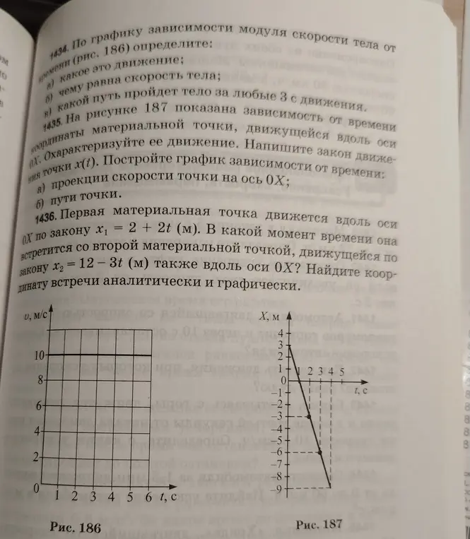 Ты просишь по графику зависимости модуля скорости тела от времени определить, какое это движение, чему равна скорость тела, какой путь пройдет тело за любые 3 секунды движения.