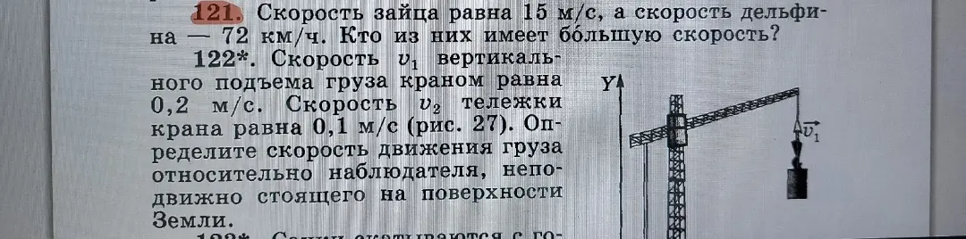 Определи, кто имеет большую скорость: заяц, скорость которого равна 15 м/с, или дельфин, скорость которого равна 72 км/ч