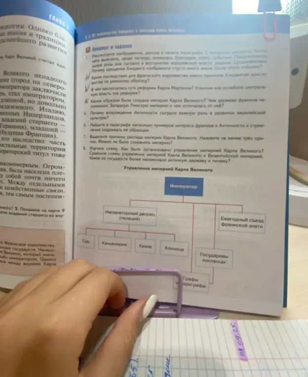 Как было организовано управление империей Карла Великого?
