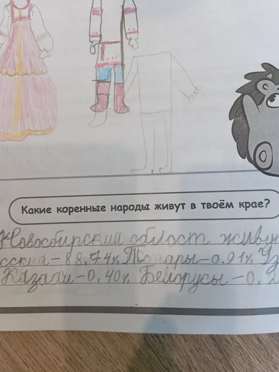 Какие коренные народы живут в твоём крае?