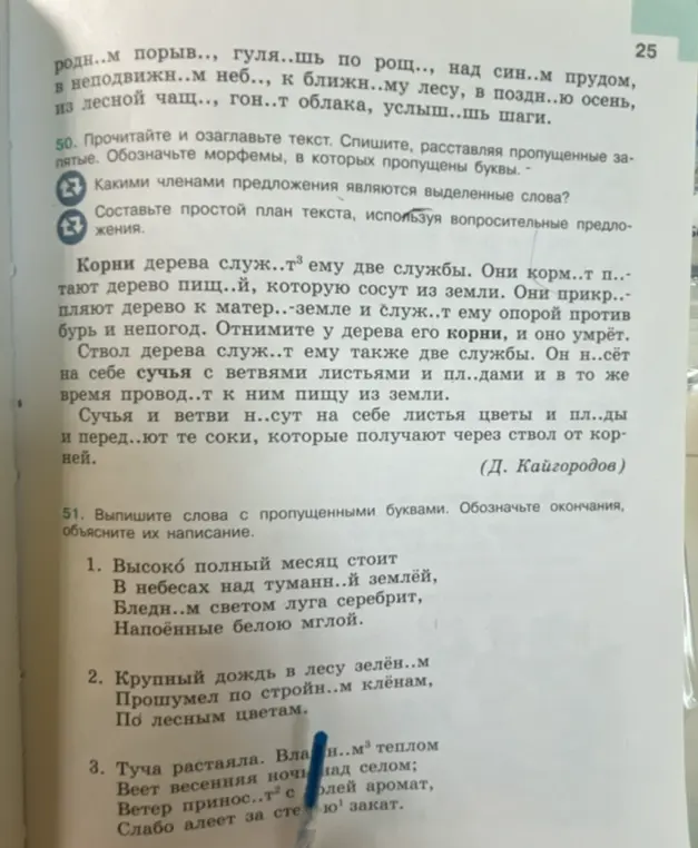 Какие члены предложения являются выделенные слова в тексте?