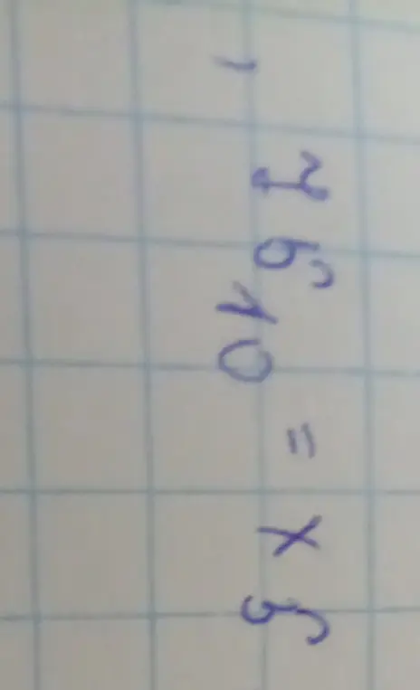 Реши уравнение 3 * 10^6 = x