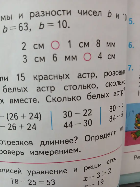 Ты просишь решить задачу про астры, примеры и уравнения из изображений
