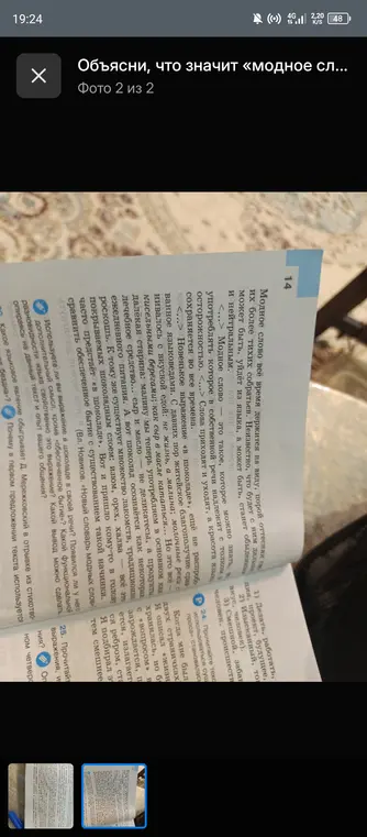 Объясни, что значит «модное слово»