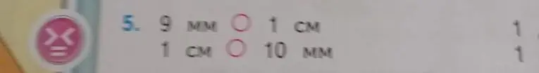 Выбери, что больше: 9 мм или 1 см