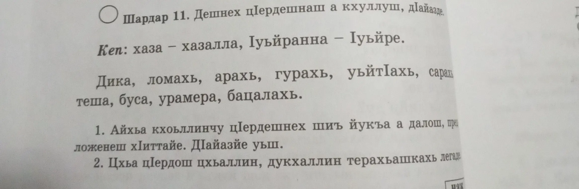 Составь и запиши два предложения, используя имена существительные. Просклоняй одно имя существительное в единственном и множественном числе