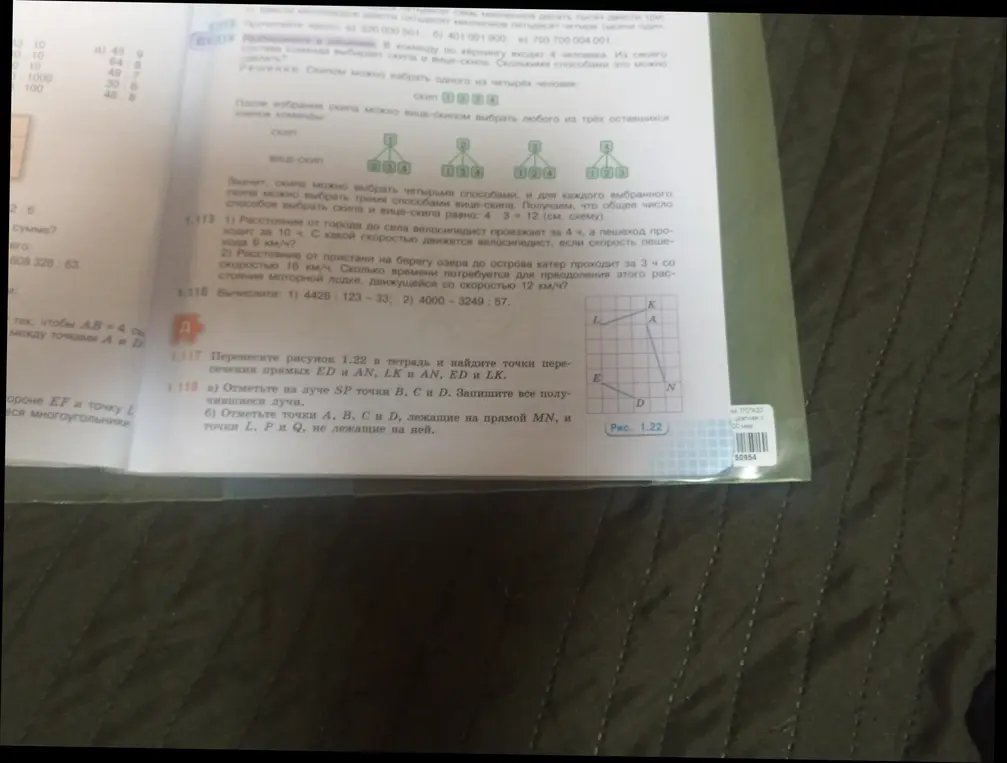 Можешь ли ты помочь мне с заданием 1.117 и 1.118?