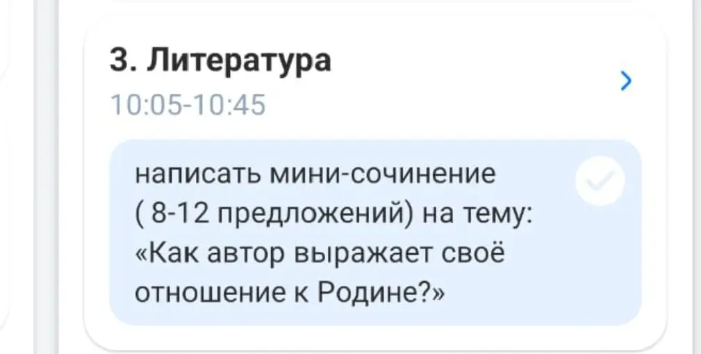 Предложи сочинение на тему: «Как автор выражает своё отношение к Родине?»