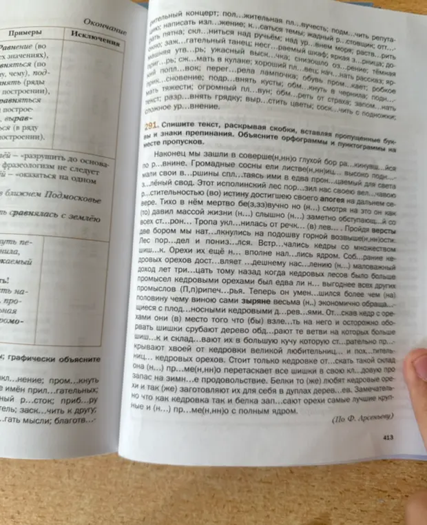 Спиши текст, раскрывая скобки, вставляя пропущенные буквы и знаки препинания. Объясни орфограммы и пунктограммы на месте пропусков.