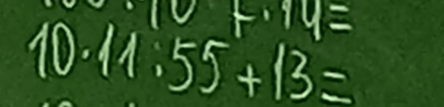 Можешь решить пример 10 * 11 : 55 + 13?
