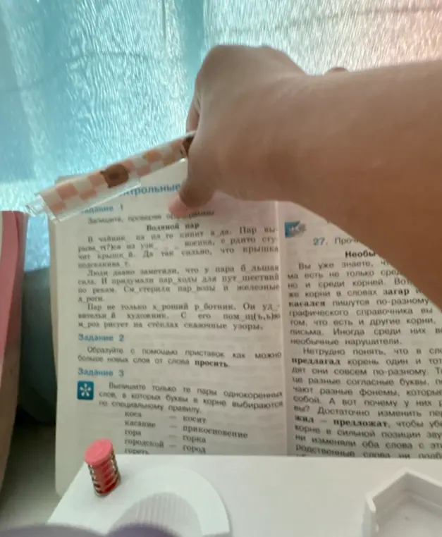 Образуй с помощью приставок как можно больше новых слов от слова просить.