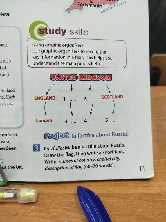 Заполни пропуски в упражнении study skills