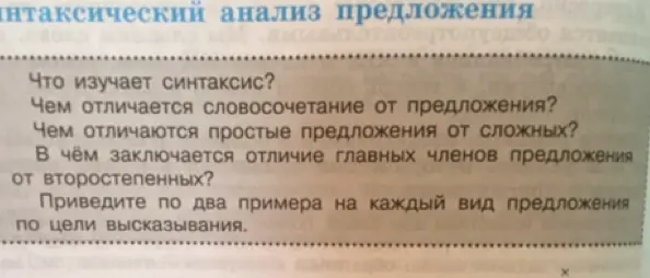 Что изучает синтаксис?