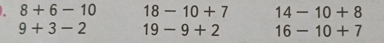 Помоги решить пример 8+6-10