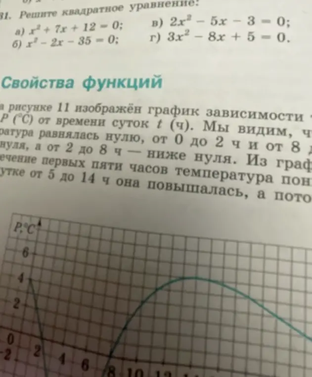 Реши квадратное уравнение x² + 7x + 12 = 0