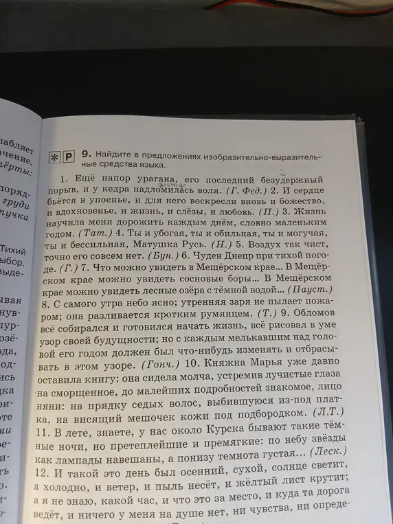 Предложи, пожалуйста, изобразительно-выразительные средства языка в предложениях