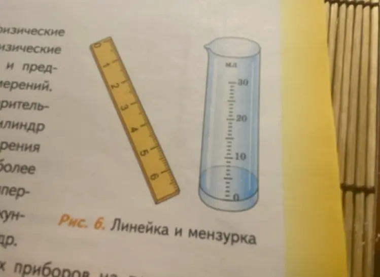 Определи цену деления приборов на рисунках 6, 7, 8, 9, 10