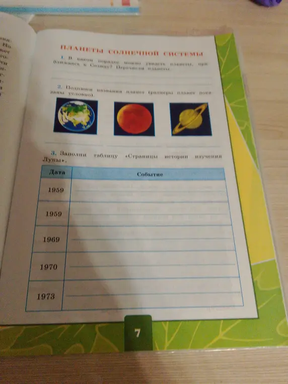 В каком порядке можно увидеть планеты, приближаясь к Солнцу?