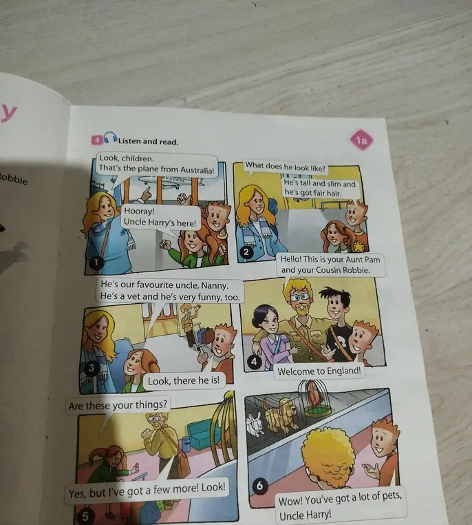 Помоги прочитать слова на картинке.