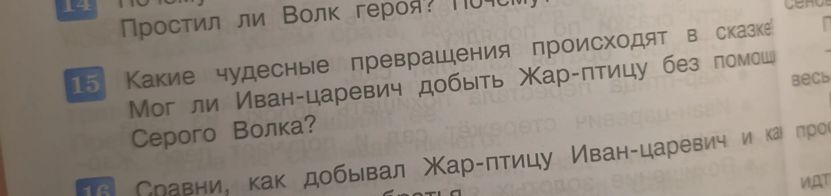 Мог ли Иван-царевич добыть Жар-птицу без помощи Серого Волка?