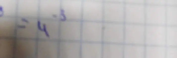 Ты просишь решить уравнение x = 4 в степени -3