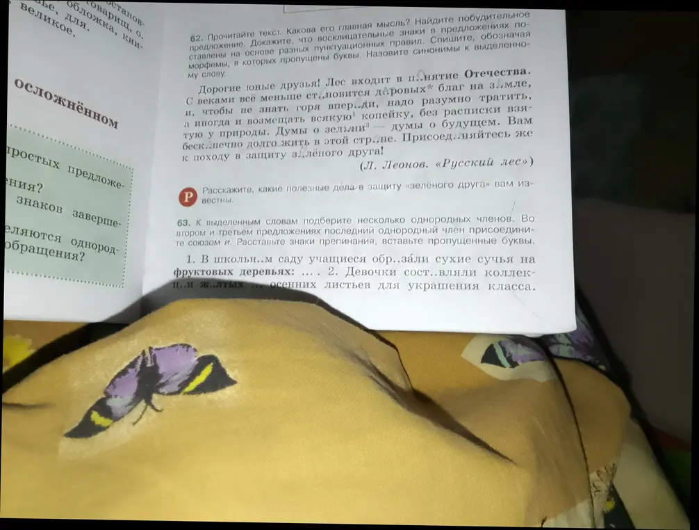 Ты просишь вставить пропущенные буквы и расставить знаки препинания в предложениях с однородными членами.