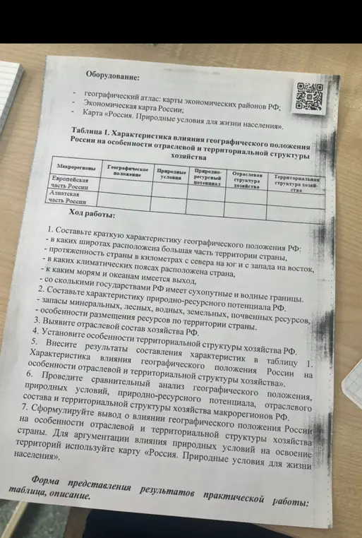 Составь краткую характеристику географического положения РФ