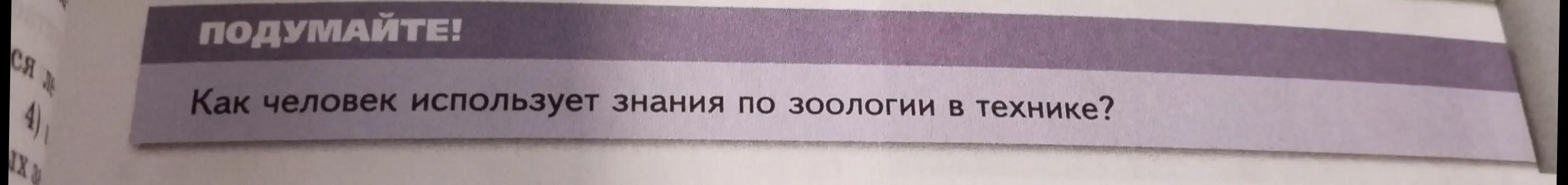 Как человек использует знания по зоологии в технике?