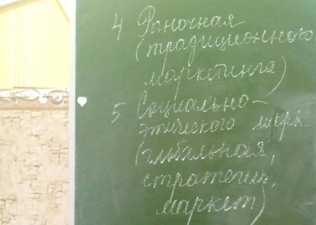 Просишь расписать подробнее концепции маркетинга.
